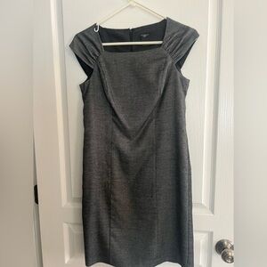 Ann Taylor Charcoal Mini Dress